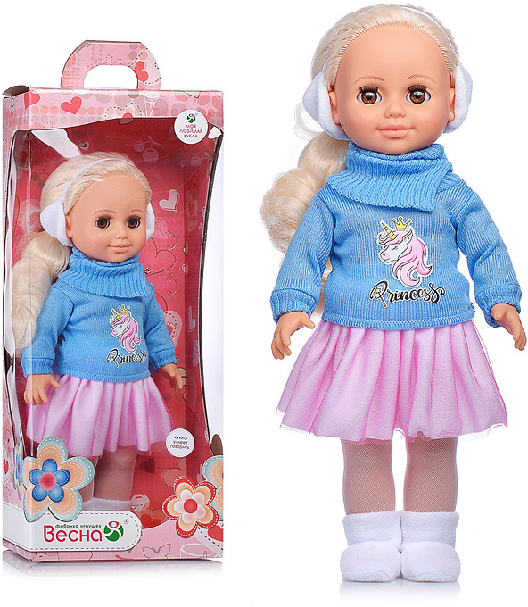 Кукла со звуком «Анна осень 3» | Фабрика игрушек «Весна»