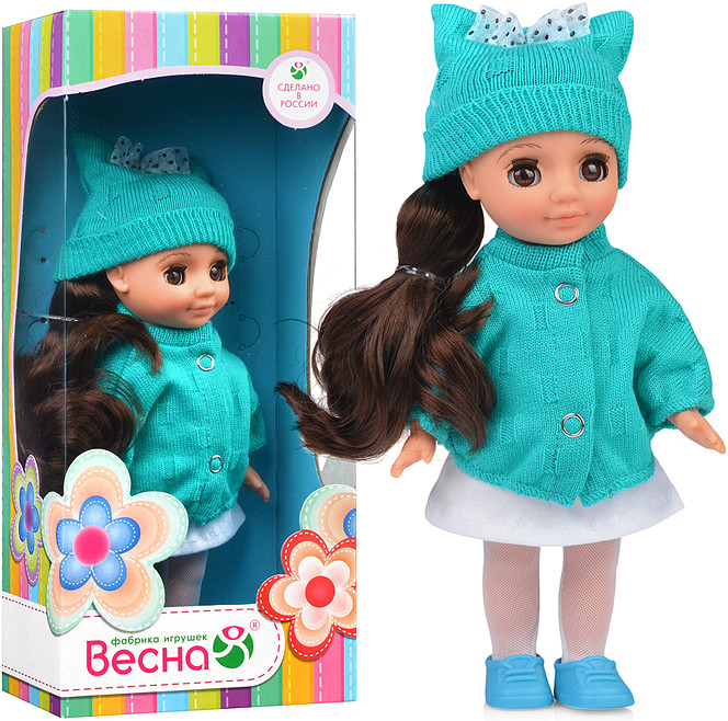 Кукла «Ася Изумруд.» | Фабрика игрушек «Весна»