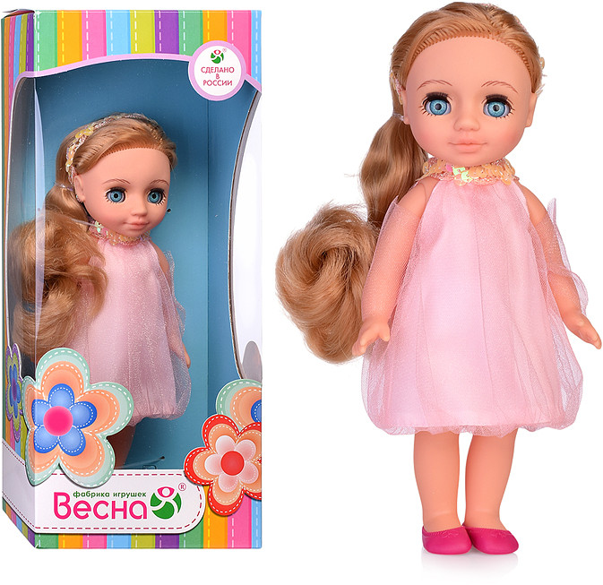 Кукла «Ася праздничная 6» | Фабрика игрушек «Весна»