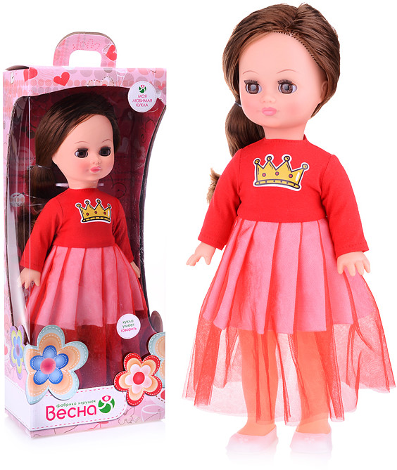 Кукла со звуком «Герда яркий стиль 1» | Фабрика игрушек «Весна»