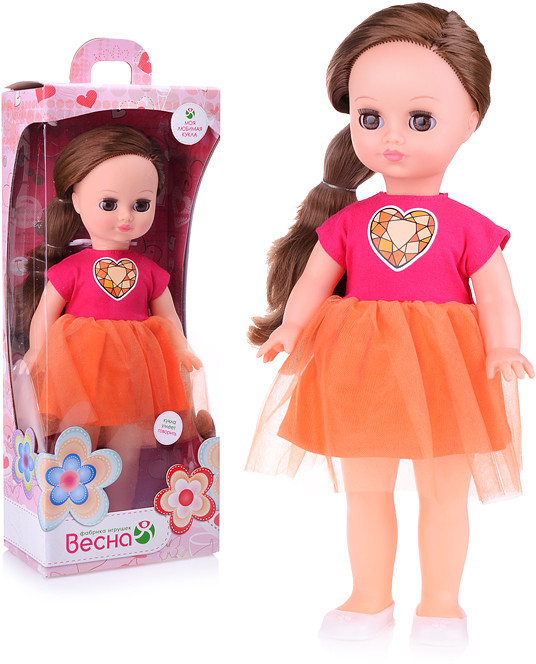 Кукла со звуком «Герда яркий стиль 3» | Фабрика игрушек «Весна»