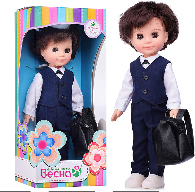 Кукла «Данил школьник» | Фабрика игрушек «Весна»