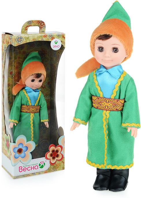 Кукла «Мальчик в башкирском костюме» | Фабрика игрушек «Весна»