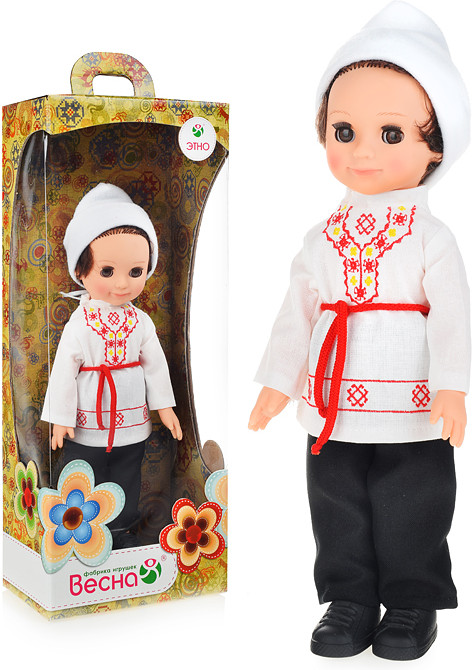 Кукла «Мальчик в чувашском костюме» | Фабрика игрушек «Весна»