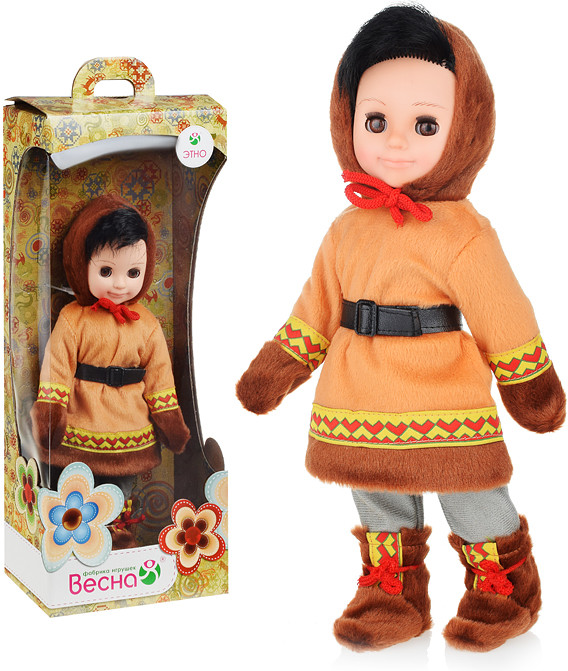 Кукла «Мальчик в костюме народов Севера» | Фабрика игрушек «Весна»