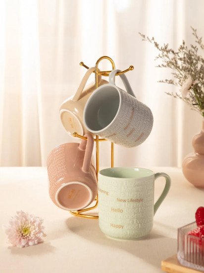 Набор кружек на подставке «Good Morning»