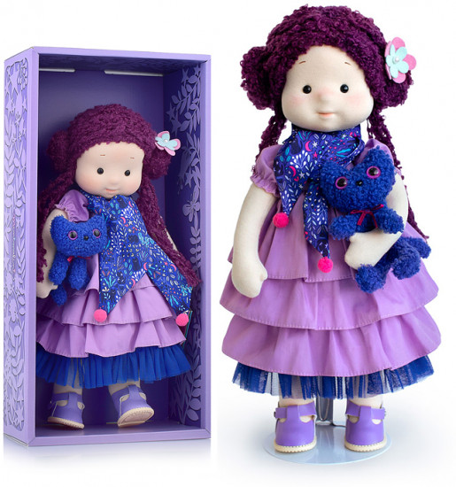 Кукла «Тиана с кошечкой Черничкой»