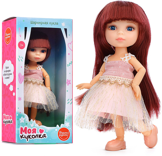 Кукла шарнирная | Дарите радость