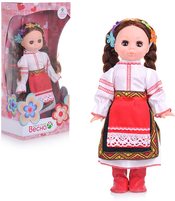 Кукла «Эля в украинском костюме» | Фабрика игрушек «Весна»