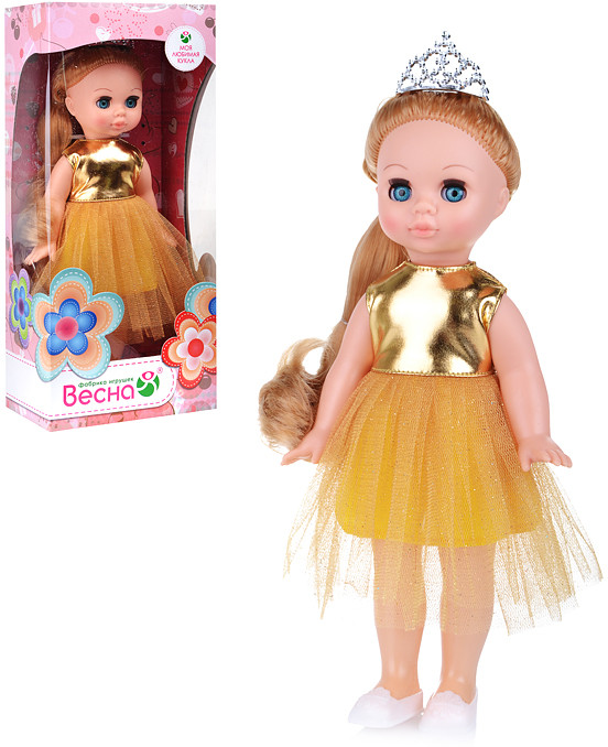 Кукла «Эля праздничная 1» | Фабрика игрушек «Весна»