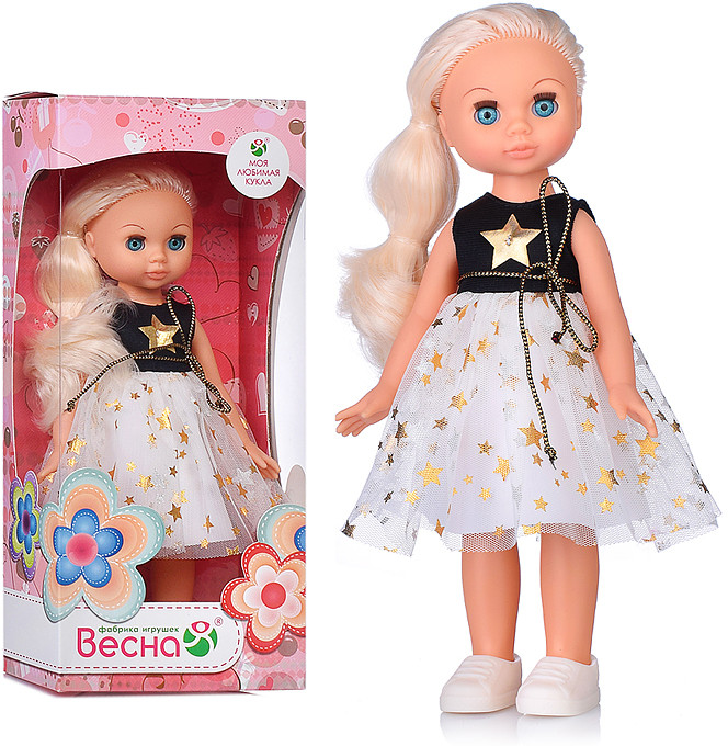 Кукла «Эля праздничная 4» | Фабрика игрушек «Весна»