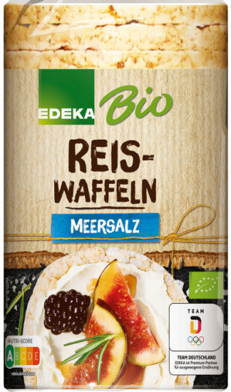 Вафли рисовые соленые органические