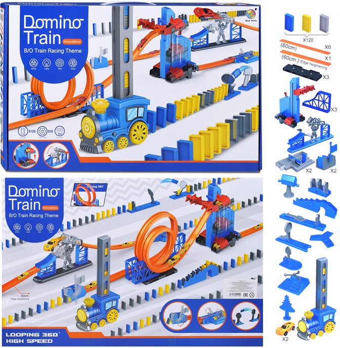 Набор игровой «Паровоз с домино»