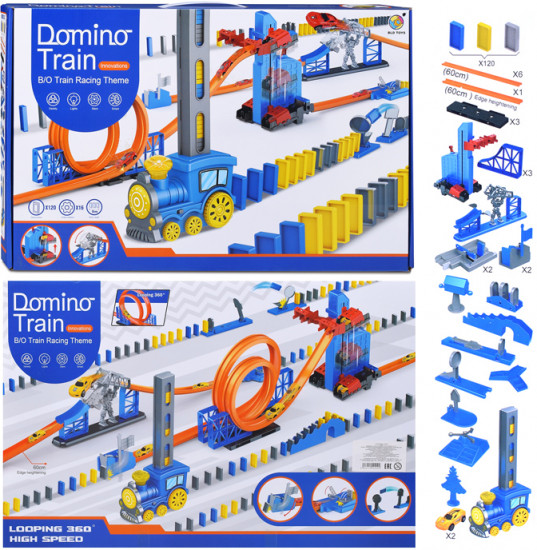 Набор игровой «Паровоз с домино»