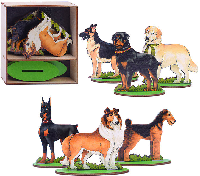 Набор игровой «Собаки служебные» | Нескучные игры
