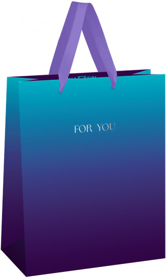 Пакет подарочный «Intense gradient»