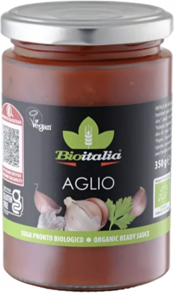 Органический соус чесночный | Bioitalia