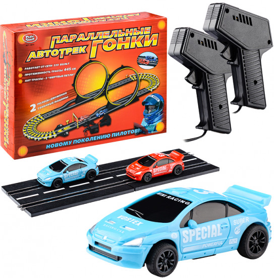 Автотрек «Параллельные гонки»