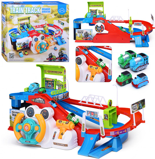 Трек «Приключение паровозиков»