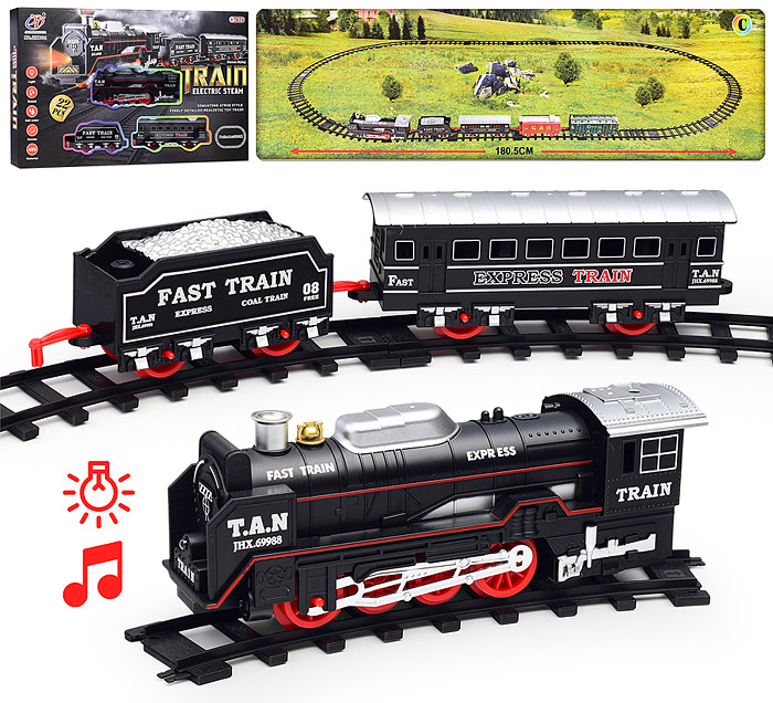 Железная дорога «Train electric steam»