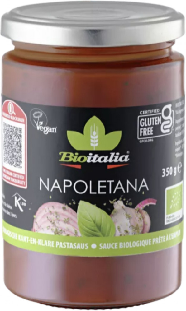 Органический соус томатный «Napoletana» | Bioitalia