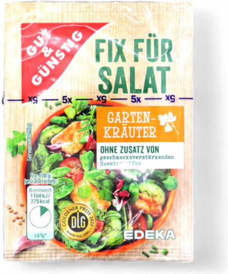 Набор приправ для салатов «Садовые травы»