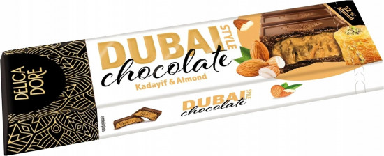Шоколад с миндалем и катаифом «Kadayif & Almond»