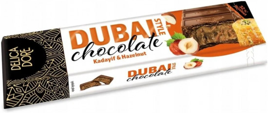 Шоколад с фундуком и катаифом «Kadayif & Hazelnut»
