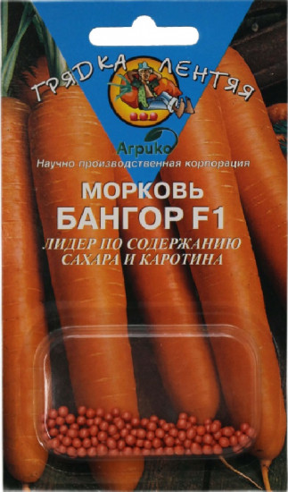 Семена моркови «Бангор F1»