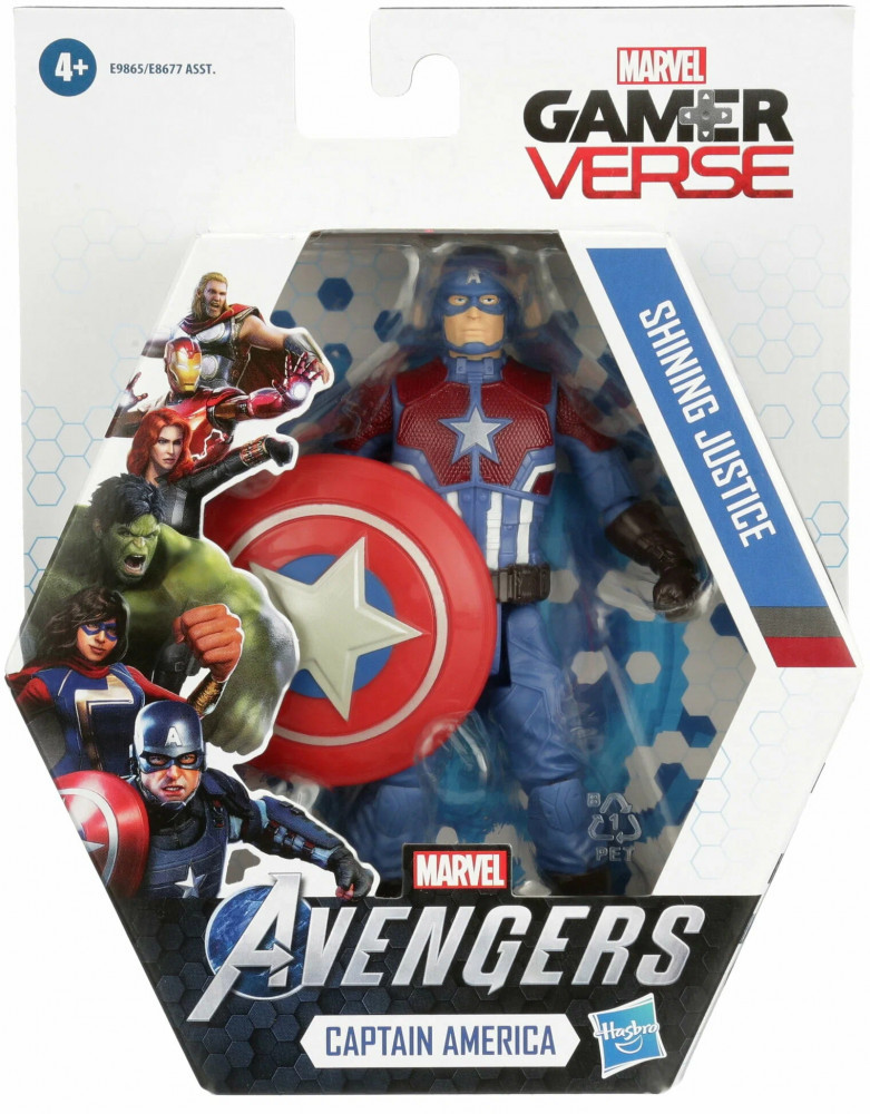 Фигурка Капитана Америка «Сияющая справедливость» | Hasbro