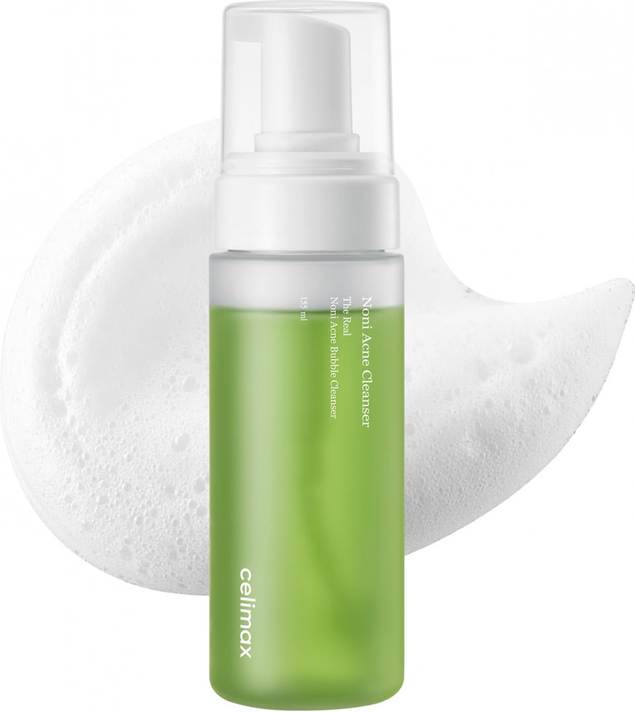 Пенка для умывания лица «The Real Noni Acne Bubble Cleanser» | Celimax