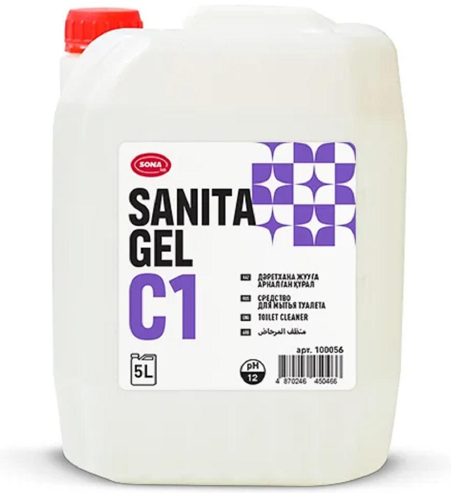 Щелочное средство для санузлов «Sanita Gel»