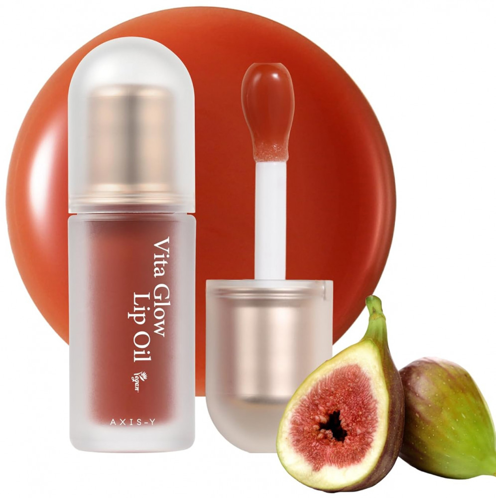 Масло для губ «Vita Glow Lip Oil», тон Cozy Fig | Axis-Y