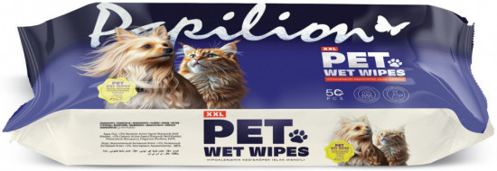 Влажные салфетки для животных