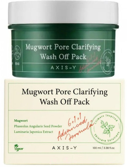 Маска для лица «Mugwort Wash Off Pack» | Axis-Y