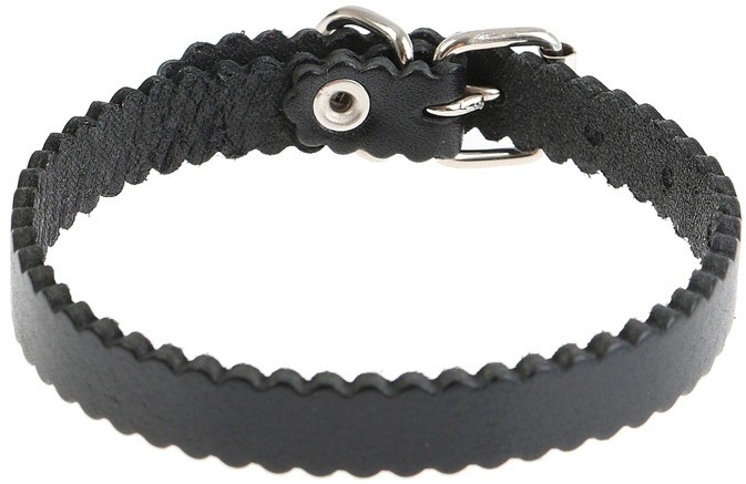 Ошейник однослойный (ширина 1,2 см), цвета в ассортименте