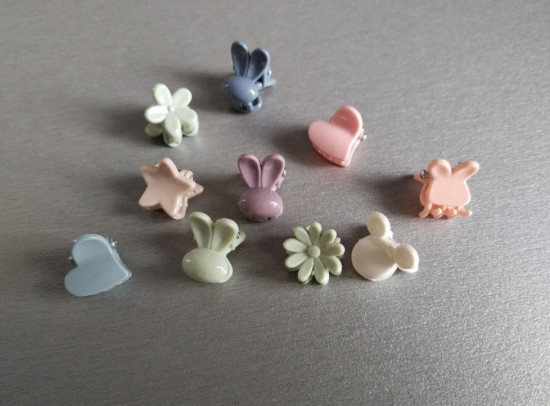 Набор заколок-крабов для волос