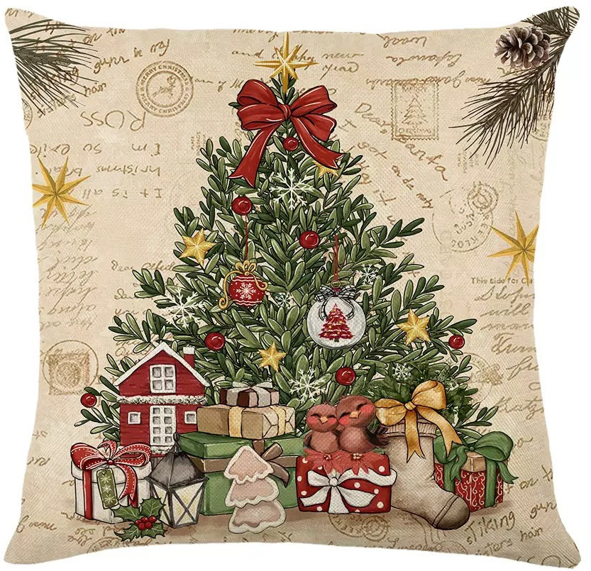 Набор новогодних наволочек