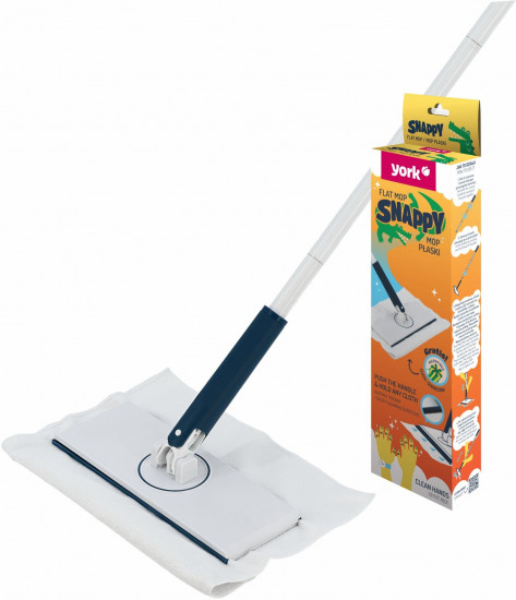 Швабра с автозахватом и салфеткой «Snappy»
