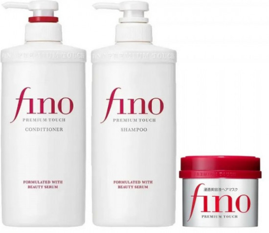 Тройной набор для восстановления сухих и окрашенных волос «Premium Touch»