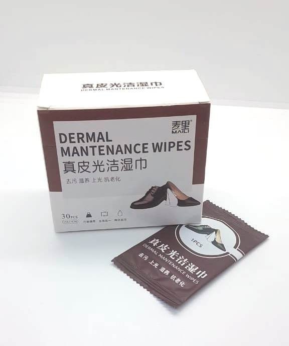 Набор влажных салфеток для обуви