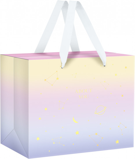 Пакет-коробка подарочный «Universe»
