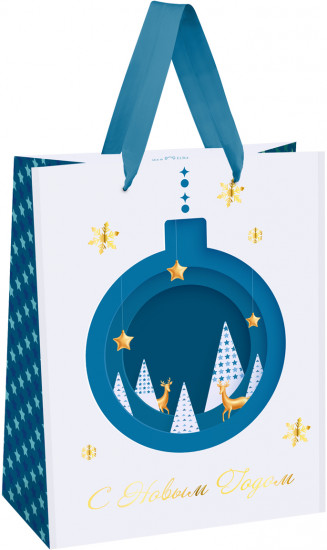 Пакет подарочный «Christmas tale»