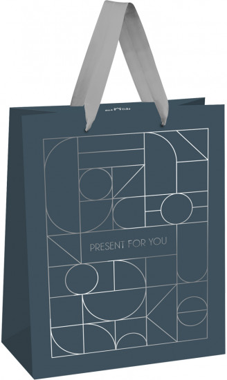 Пакет подарочный «Strict lines»