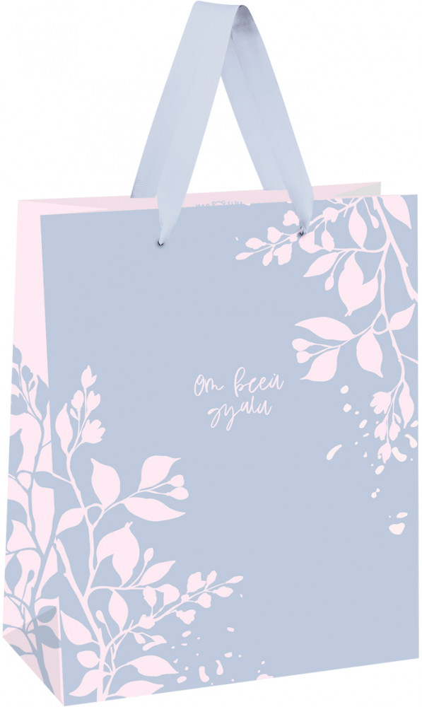 Пакет подарочный «Pink twigs» | Meshu
