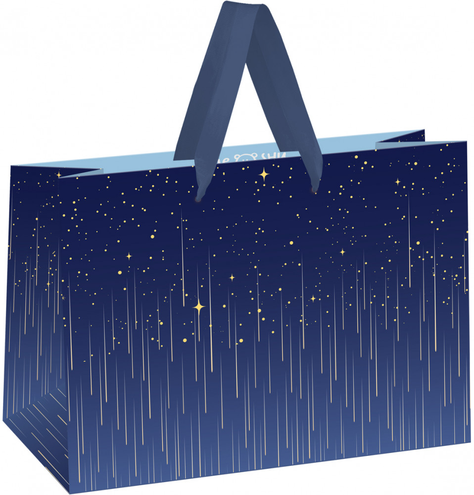Пакет подарочный «Star rain» | Meshu