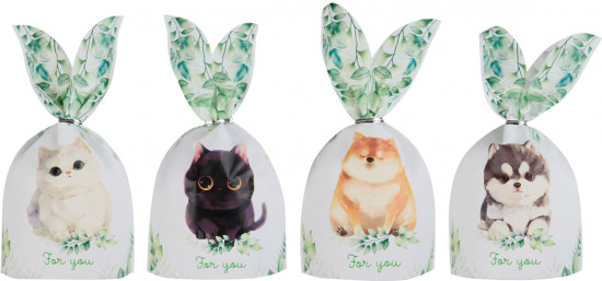 Набор пакетов подарочных «Cute pets»