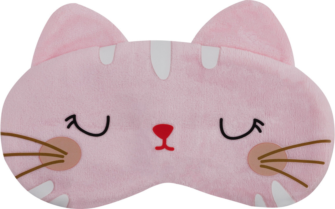 Маска для сна «Pink kitten» | Meshu