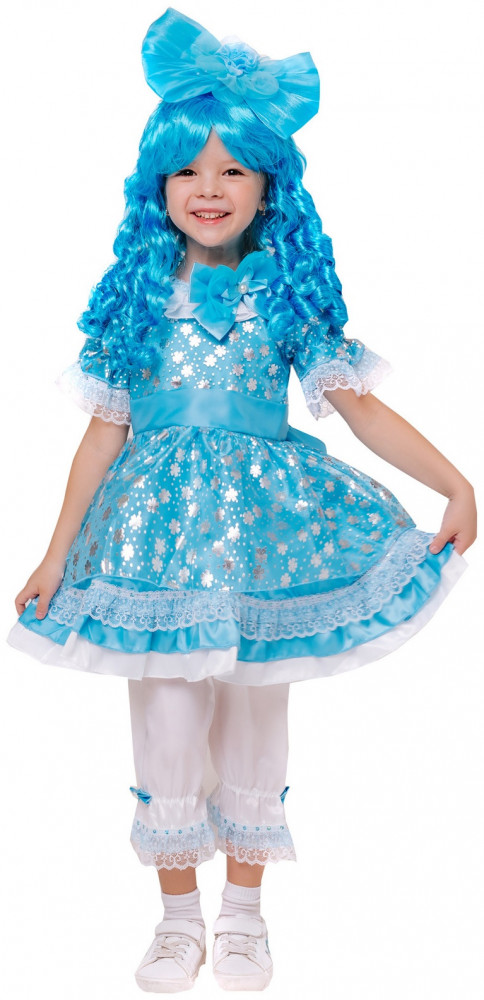 Карнавальный костюм «Кукла Мальвина» | Пуговка