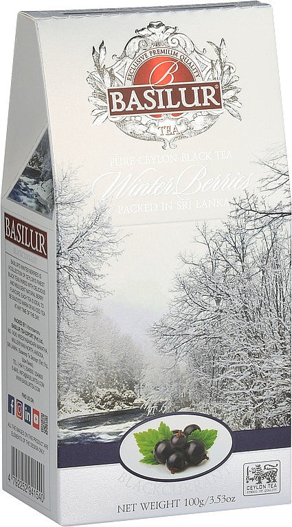 Чай черный листовой «Winter Berries Blackcurrant» | Basilur